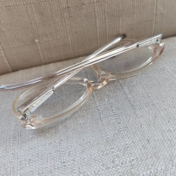 Couturier by Classic Women Glasses Frame Tan Clear ANDY ROSE 48[]18 130 Eye Wear - Picture 7 of 11